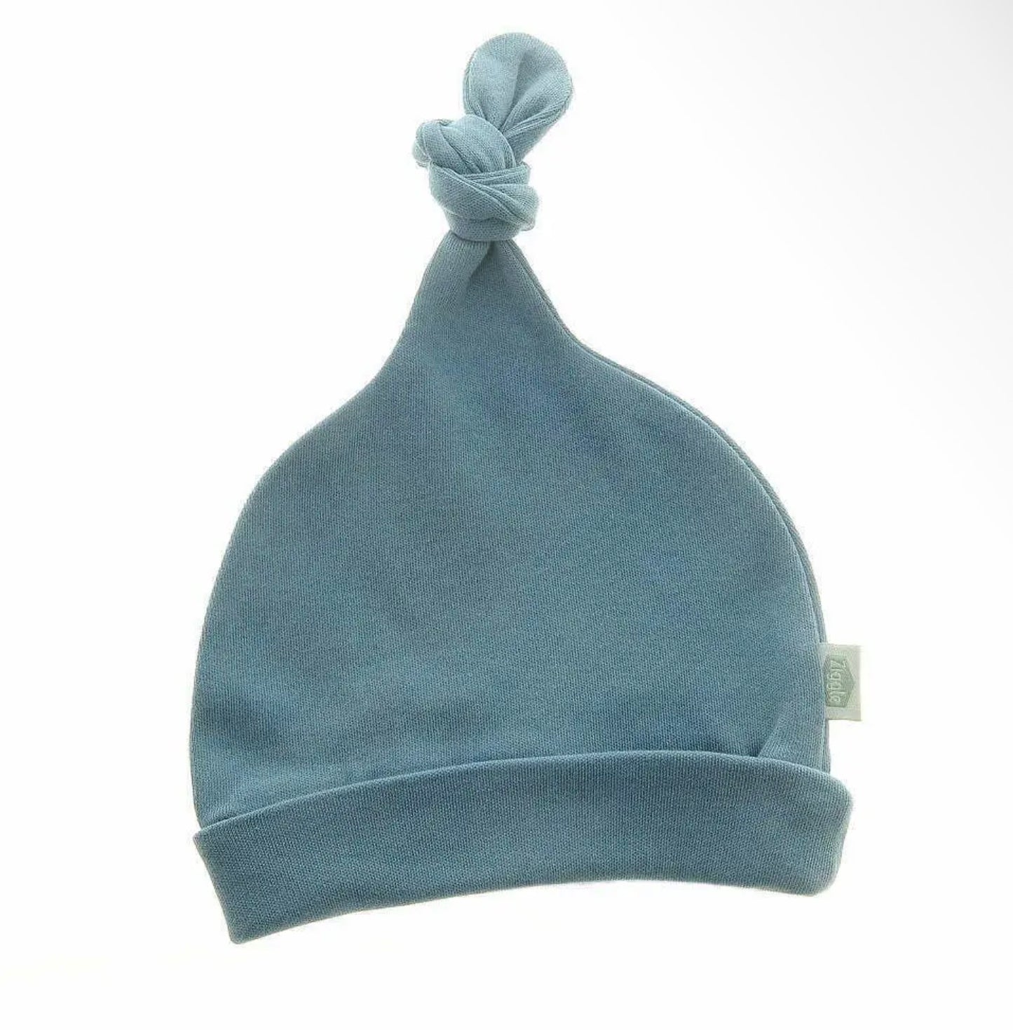 Blue cotton baby hat