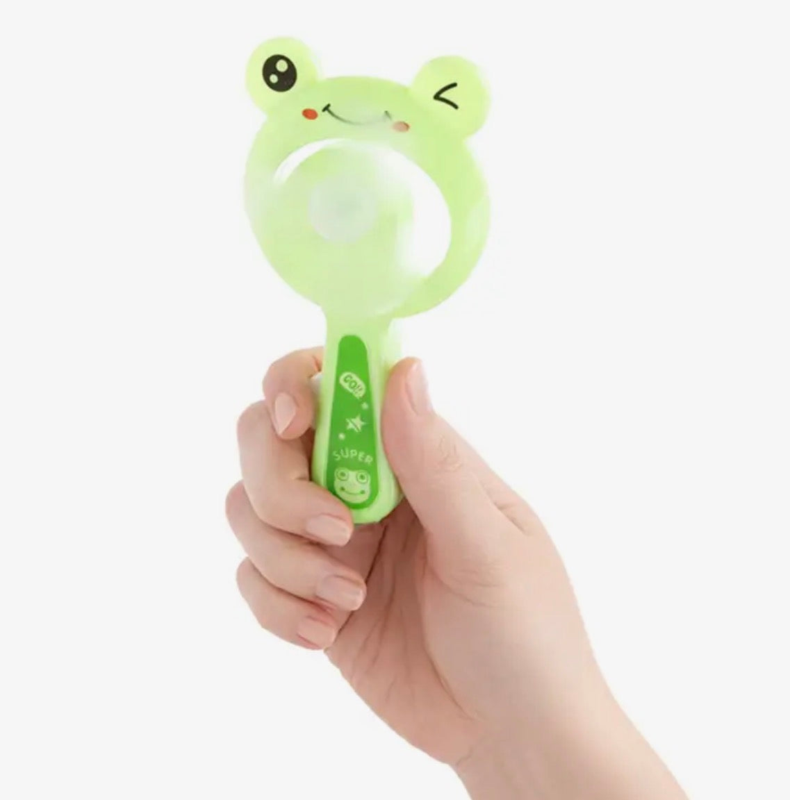Frog Handheld Hand Operated Fan