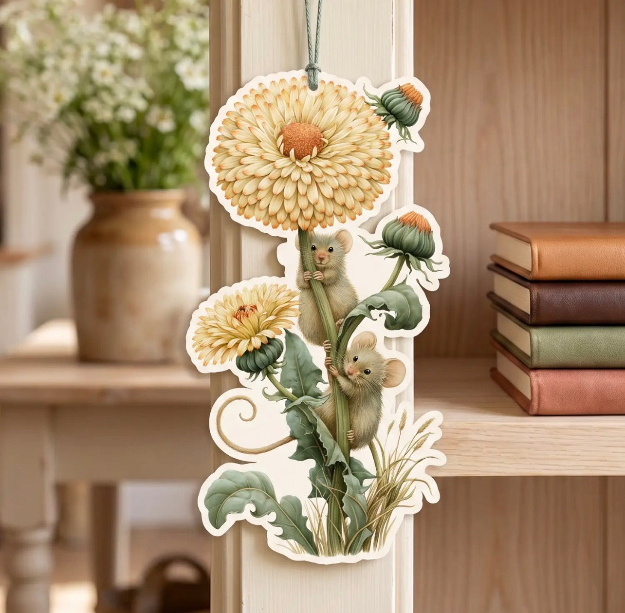 Harvester Mice Hanging Card – Made in the UK