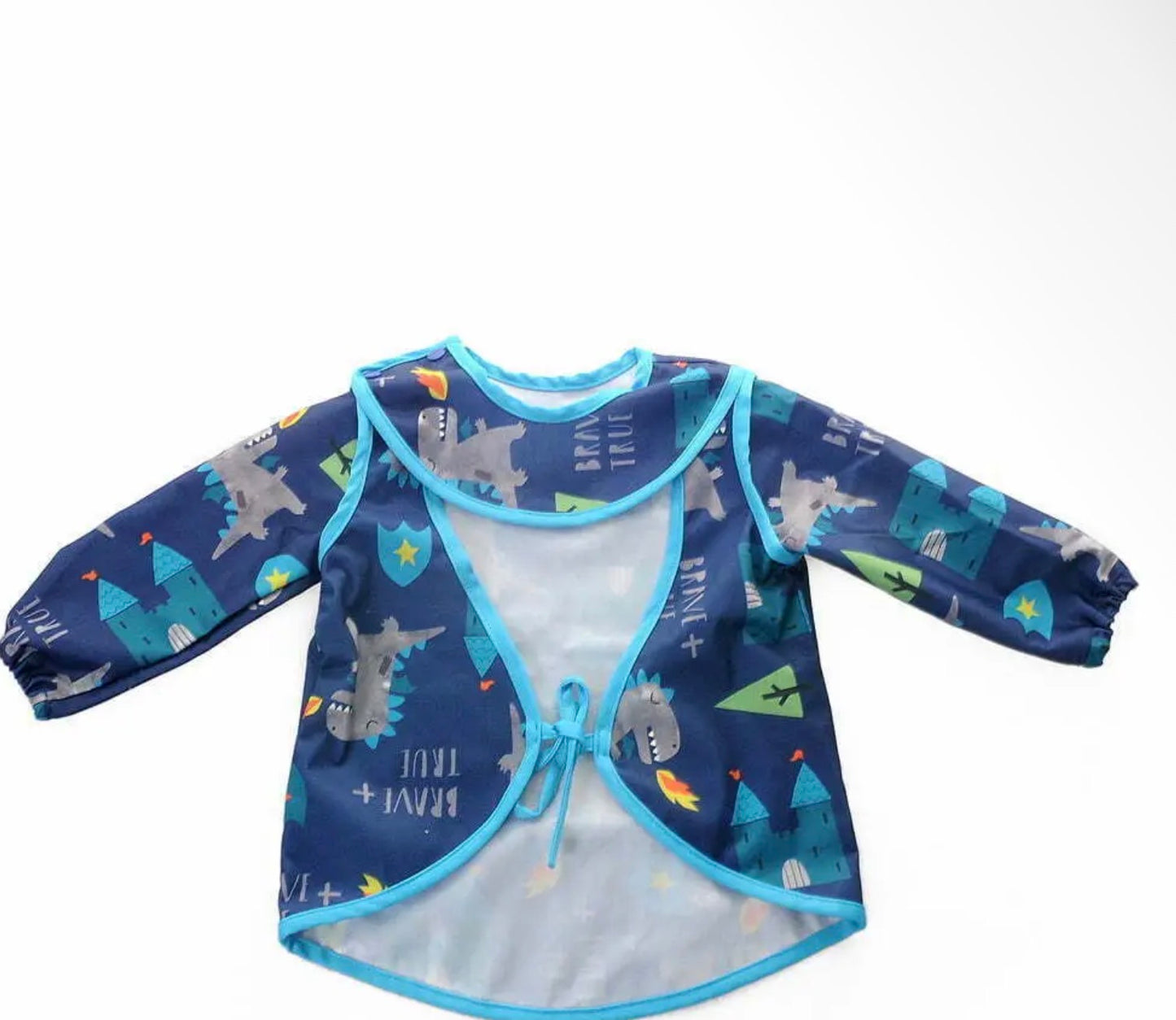 Coverall Feeding Bib - Animal Kingdom