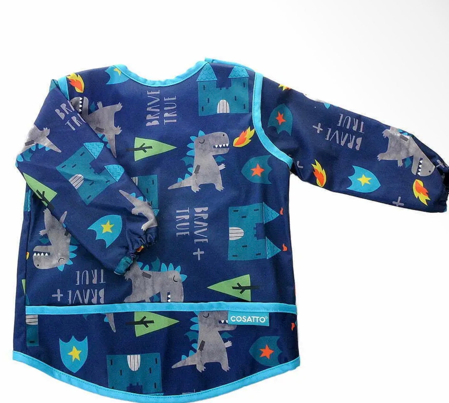 Coverall Feeding Bib - Animal Kingdom