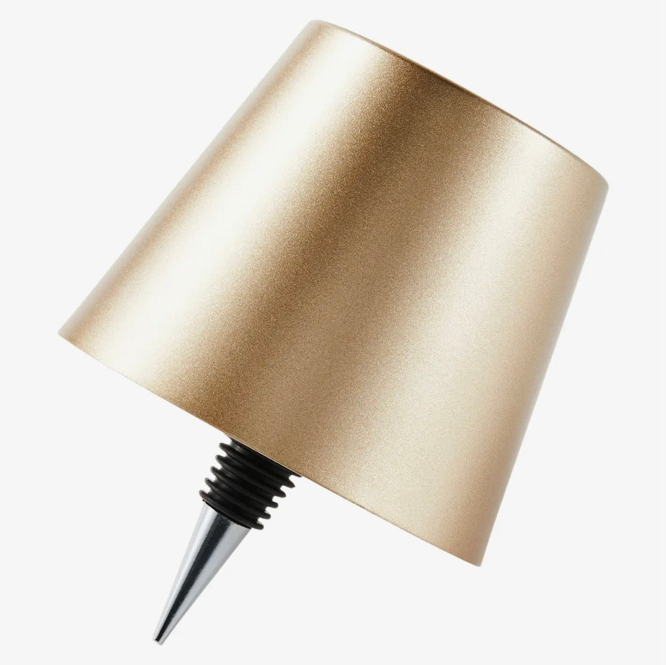 GOLD Cordless LED Lamp & Bottle Stop