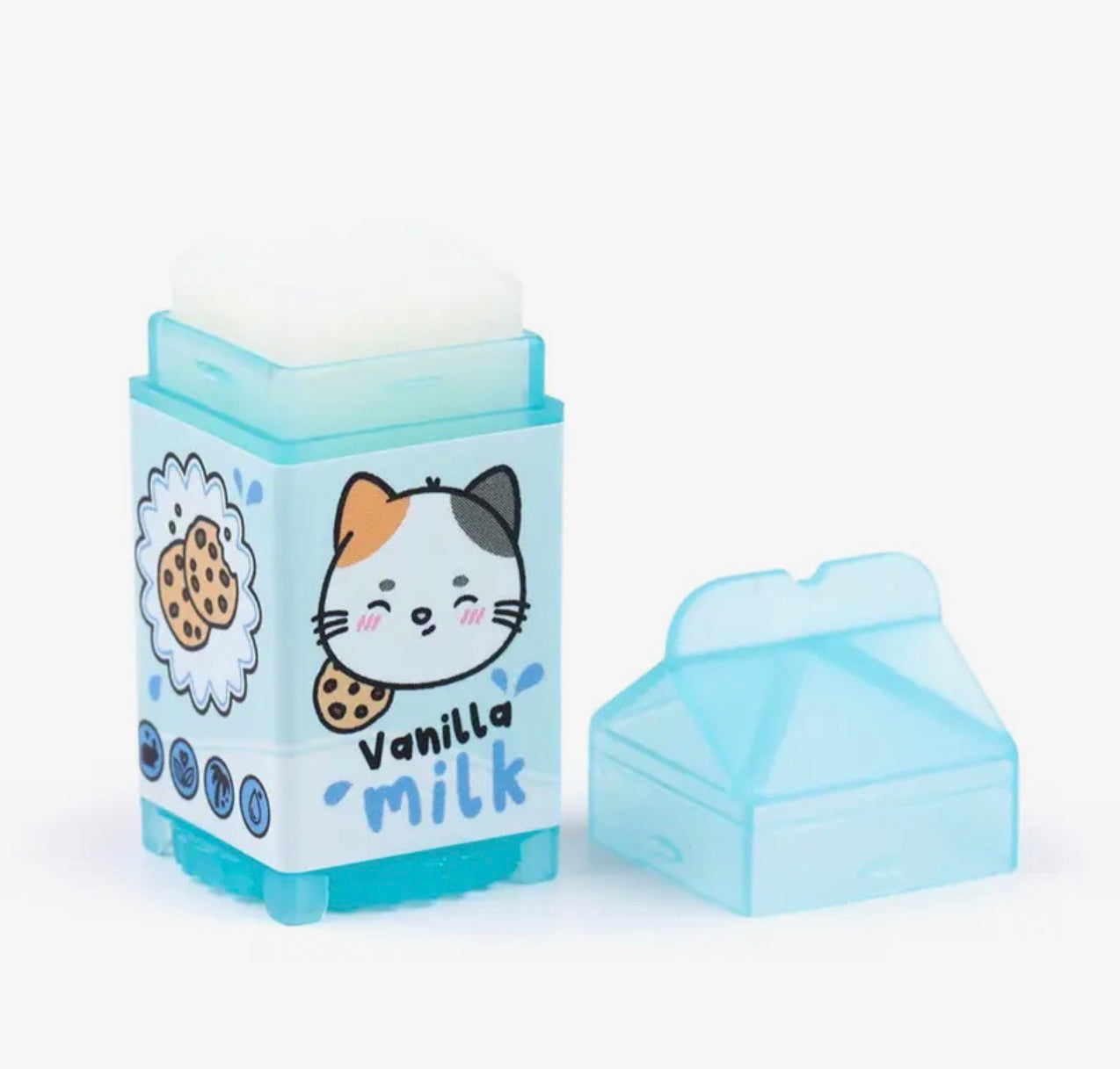 Adoramals Milk Carton Lip Balm | Cute Pocket Lip Balm