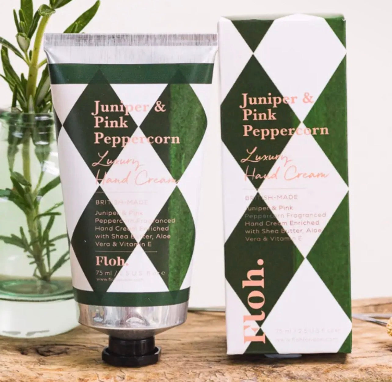 Toasted Crumpet Juniper & Pink Peppercorn Luxury Hand Cream – 75ml