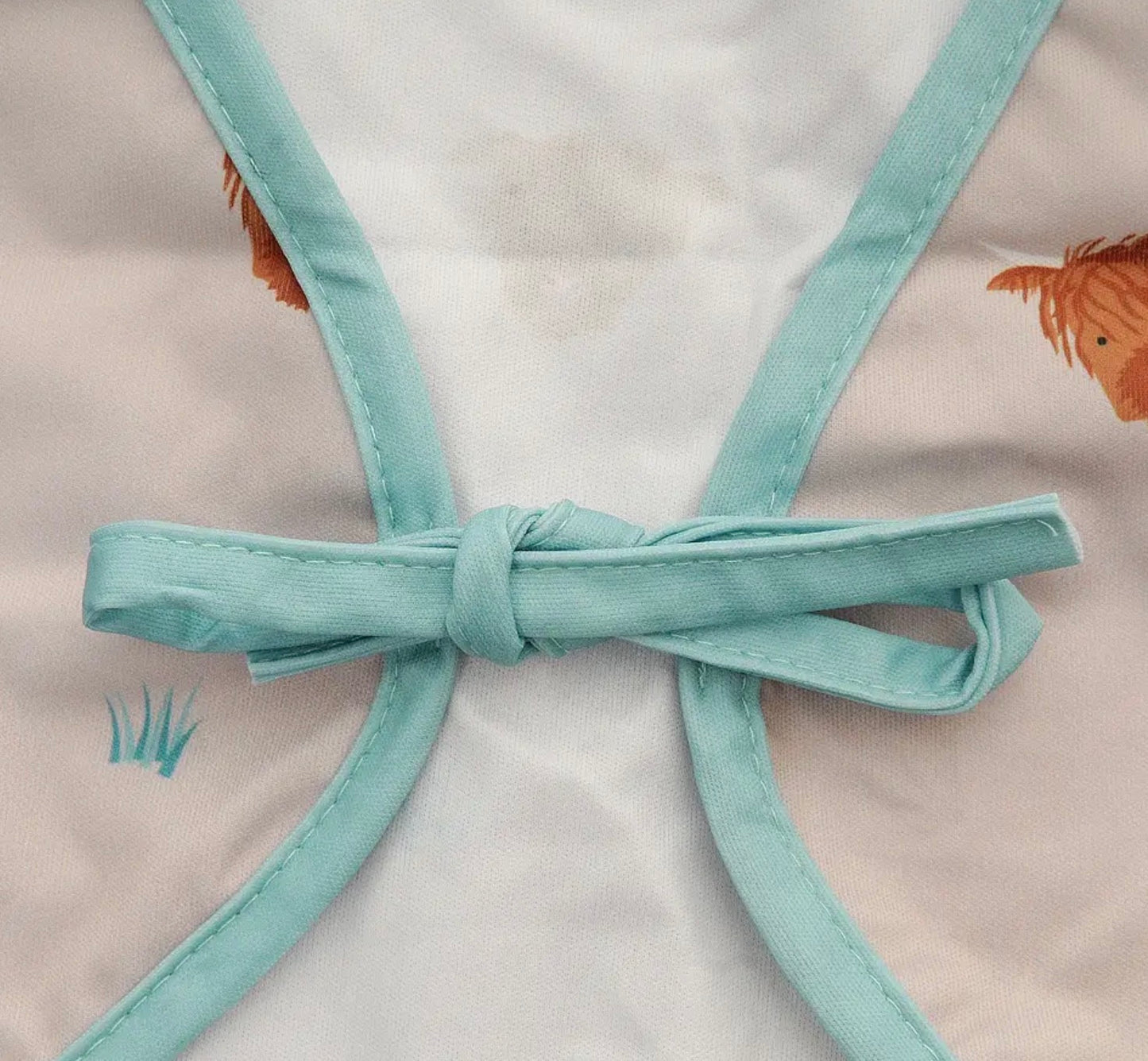 Highland Cow Coverall Bib
