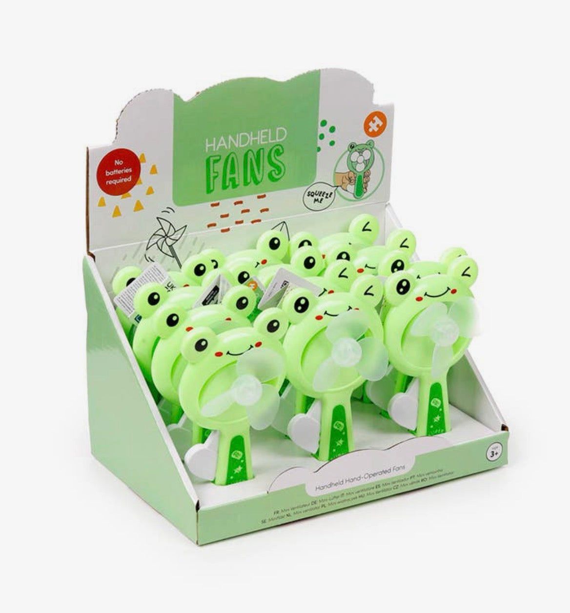 Frog Handheld Hand Operated Fan