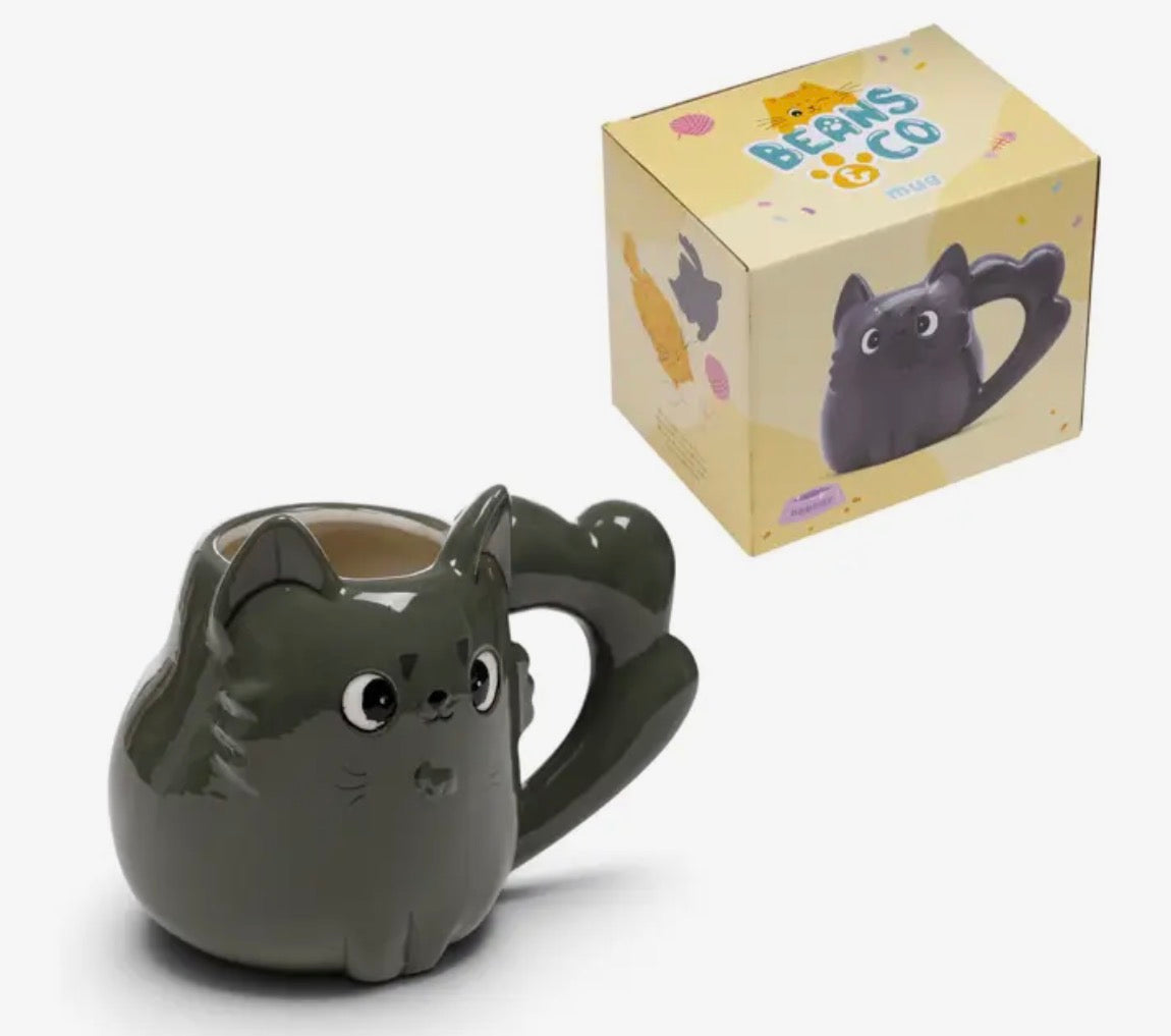 Black Cat Ceramic Mug